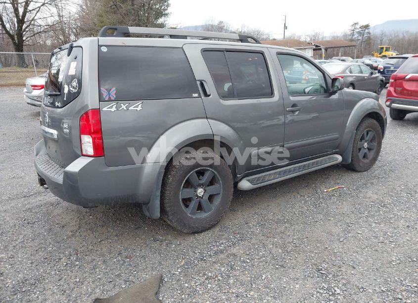 Photo 4 of 2008 Nissan Pathfinder SE (VIN 5N1AR18B48C650137)