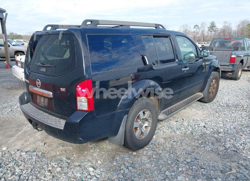 Photo 4 of 2008 Nissan Pathfinder SE (VIN 5N1AR18B58C621164)