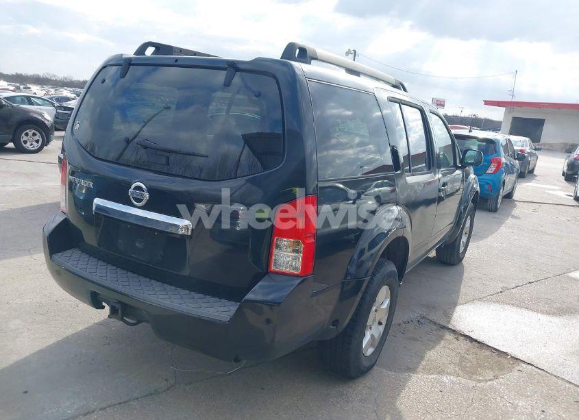 Photo 4 of 2008 Nissan Pathfinder S (VIN 5N1AR18B58C641169)