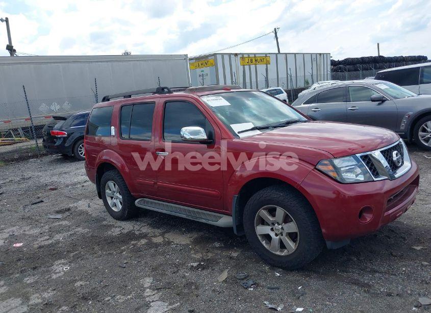 2008 Nissan Pathfinder SE (VIN 5N1AR18B58C646274) main photo