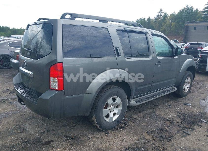 Photo 4 of 2008 Nissan Pathfinder S (VIN 5N1AR18B58C666024)