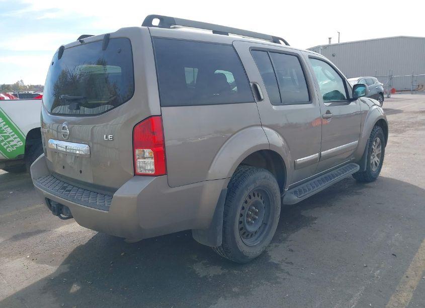 Photo 4 of 2008 Nissan Pathfinder LE (VIN 5N1AR18B78C639133)