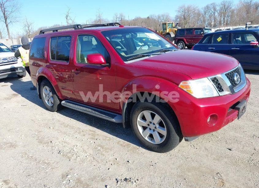 2008 Nissan Pathfinder SE (VIN 5N1AR18B78C659222) main photo