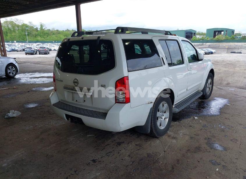 Photo 4 of 2008 Nissan Pathfinder SE (VIN 5N1AR18B98C619014)