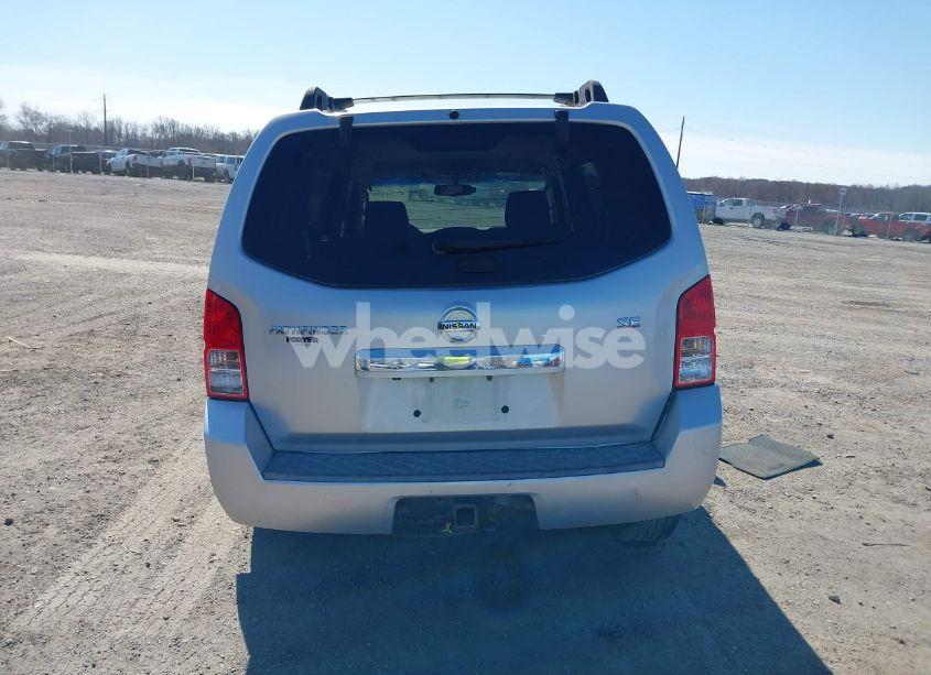 Photo 16 of 2008 Nissan Pathfinder SE (VIN 5N1AR18B98C620745)