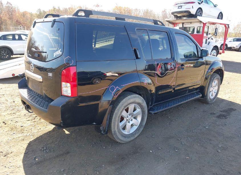 Photo 4 of 2008 Nissan Pathfinder SE (VIN 5N1AR18B98C632183)