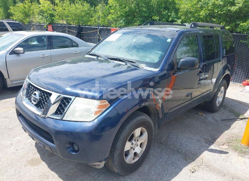 Photo 2 of 2008 Nissan Pathfinder S (VIN 5N1AR18U08C619565)