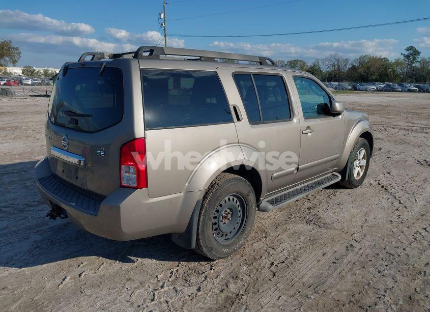 Photo 4 of 2008 Nissan Pathfinder SE (VIN 5N1AR18U08C628976)