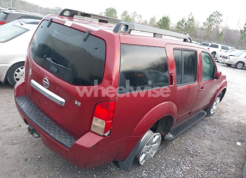 Photo 4 of 2008 Nissan Pathfinder SE (VIN 5N1AR18U28C634844)