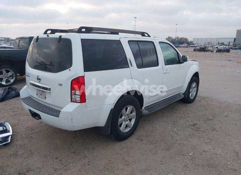 Photo 4 of 2008 Nissan Pathfinder SE (VIN 5N1AR18U48C627989)