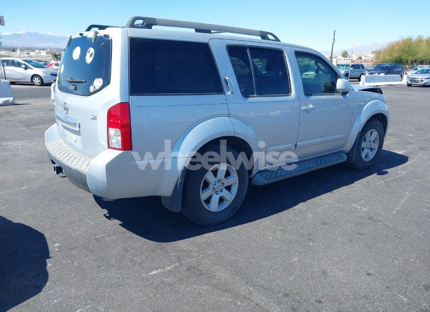 Photo 4 of 2008 Nissan Pathfinder SE (VIN 5N1AR18U48C637311)