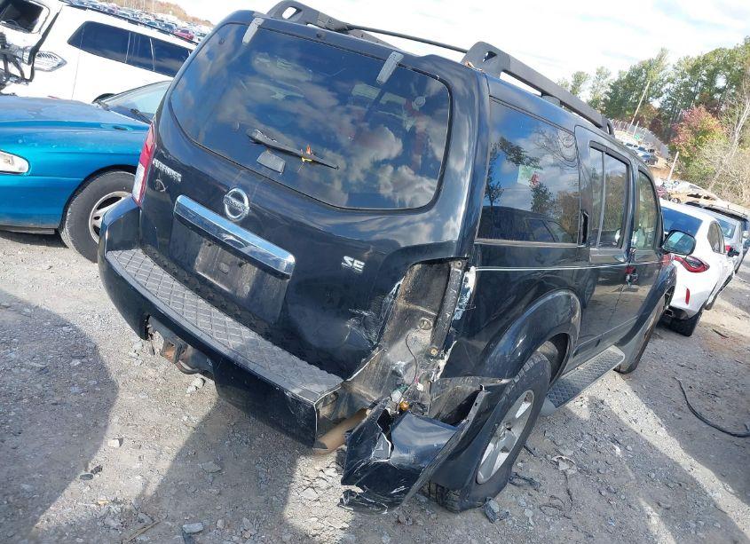 Photo 4 of 2008 Nissan Pathfinder SE (VIN 5N1AR18U48C643383)