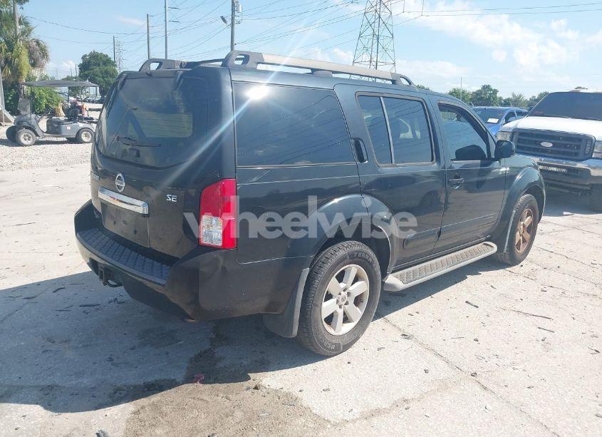 Photo 4 of 2008 Nissan Pathfinder SE (VIN 5N1AR18U48C654786)