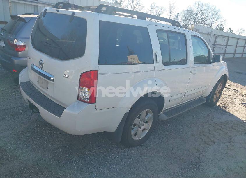 Photo 4 of 2008 Nissan Pathfinder SE (VIN 5N1AR18U68C664445)