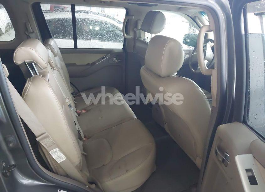 Photo 8 of 2008 Nissan Pathfinder SE (VIN 5N1AR18U78C603136)