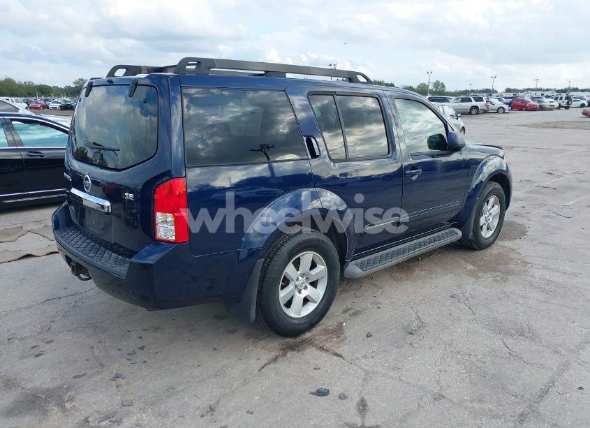 Photo 4 of 2008 Nissan Pathfinder SE (VIN 5N1AR18U78C639442)