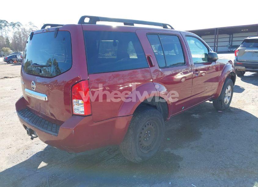 Photo 4 of 2008 Nissan Pathfinder S (VIN 5N1AR18U78C658637)