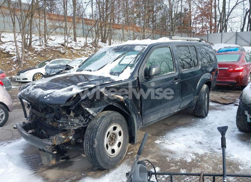 Photo 2 of 2005 Nissan Pathfinder XE (VIN 5N1AR18U85C756782)
