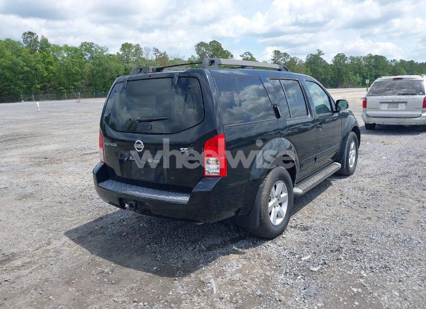Photo 4 of 2008 Nissan Pathfinder SE (VIN 5N1AR18U98C640561)