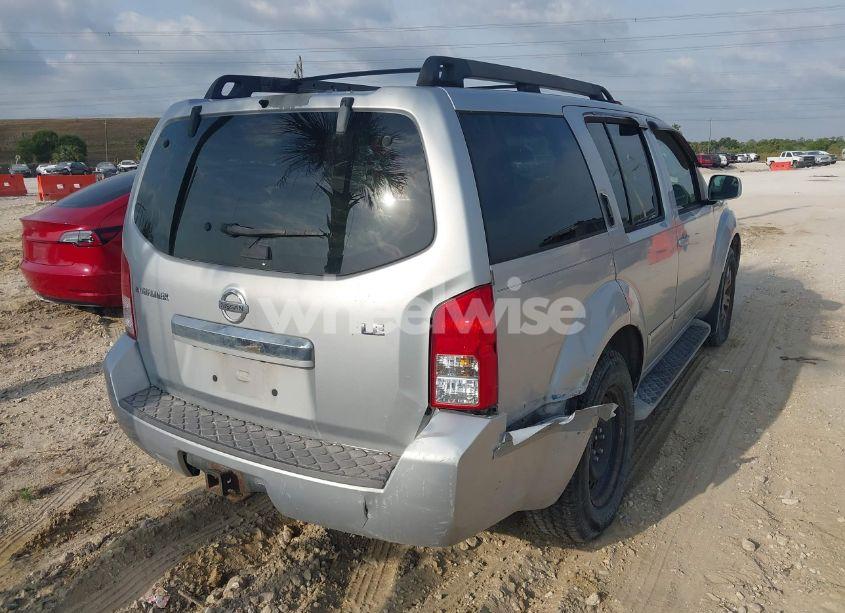 Photo 4 of 2008 Nissan Pathfinder LE (VIN 5N1AR18UX8C662598)