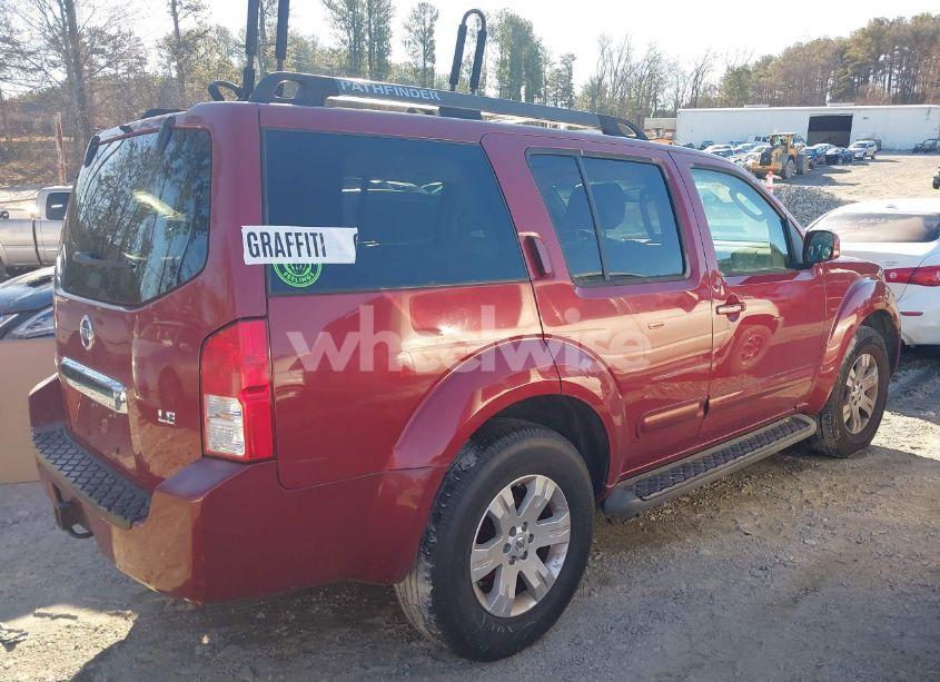Photo 4 of 2006 Nissan Pathfinder LE (VIN 5N1AR18W06C613991)