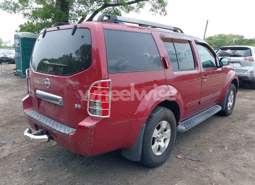 Photo 4 of 2005 Nissan Pathfinder SE (VIN 5N1AR18W25C777290)