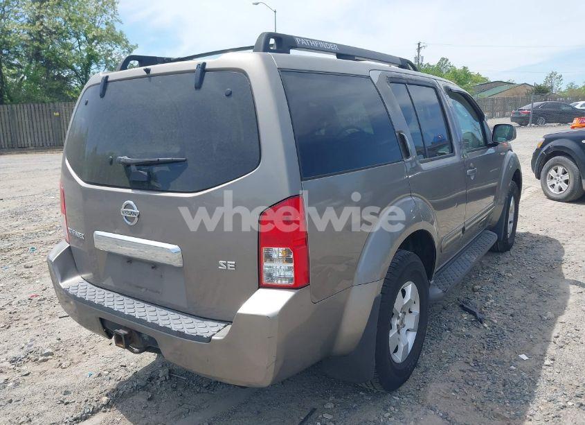 Photo 4 of 2006 Nissan Pathfinder SE (VIN 5N1AR18W56C642984)