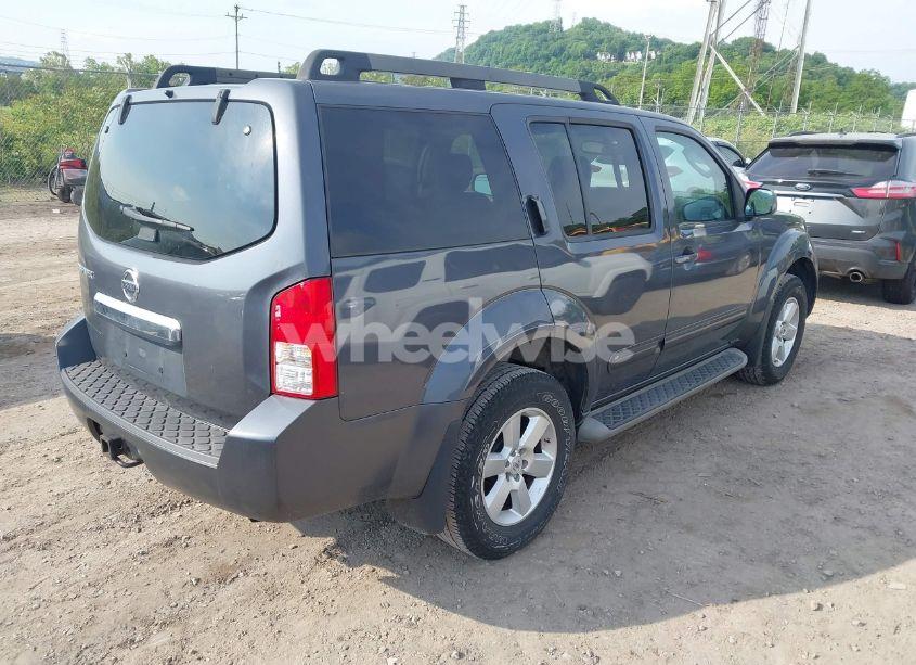 Photo 4 of 2012 Nissan Pathfinder SV (VIN 5N1AR1NB0CC617519)