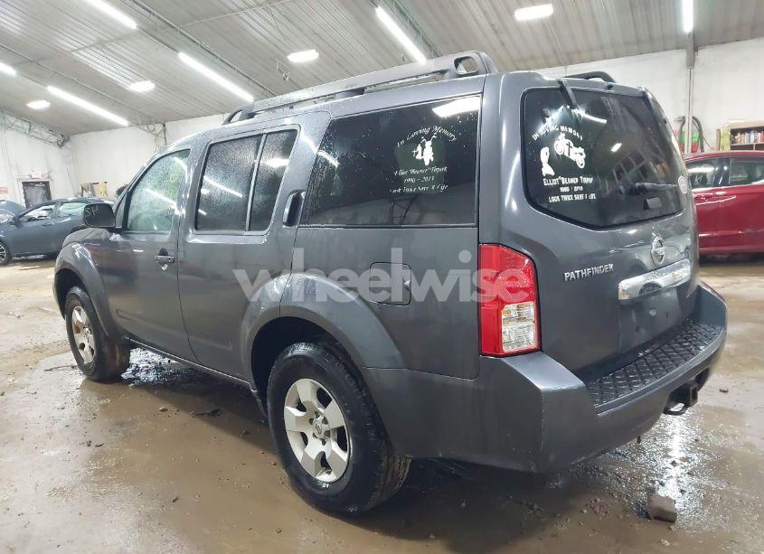 Photo 3 of 2012 Nissan Pathfinder S (VIN 5N1AR1NB0CC621652)