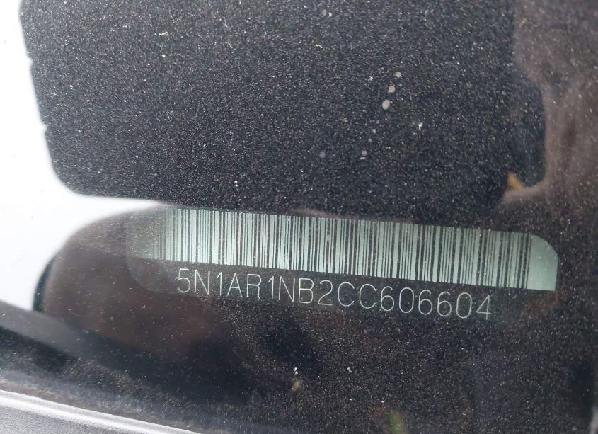 Photo 17 of 2012 Nissan Pathfinder SV (VIN 5N1AR1NB2CC606604)