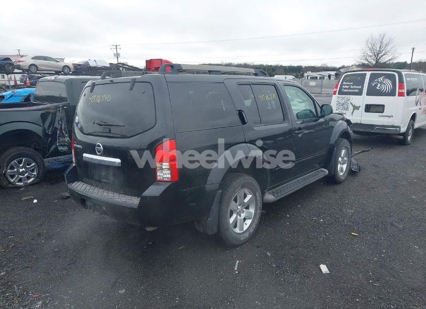 Photo 4 of 2012 Nissan Pathfinder SV (VIN 5N1AR1NB5CC624434)