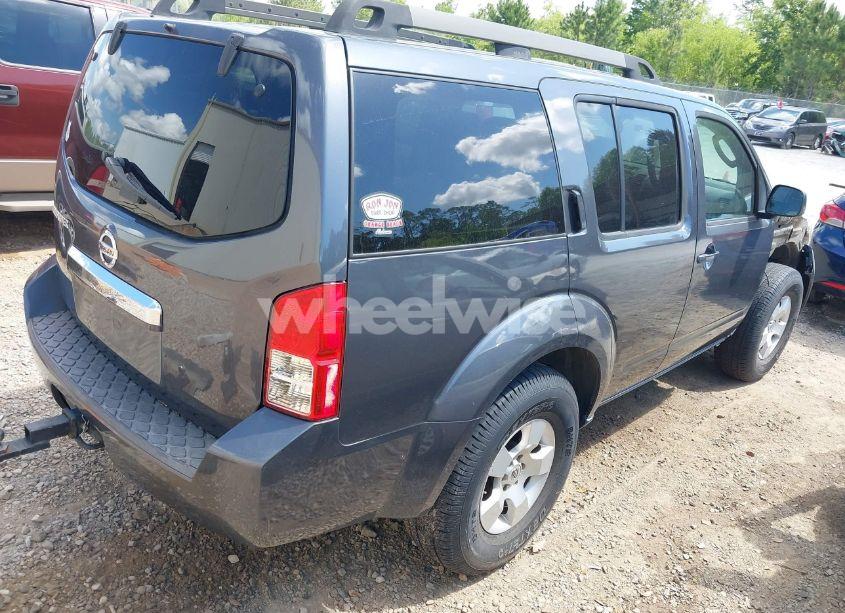 Photo 4 of 2012 Nissan Pathfinder S (VIN 5N1AR1NN0CC625758)