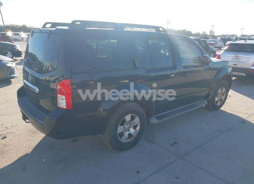 Photo 4 of 2012 Nissan Pathfinder S (VIN 5N1AR1NN3CC620795)