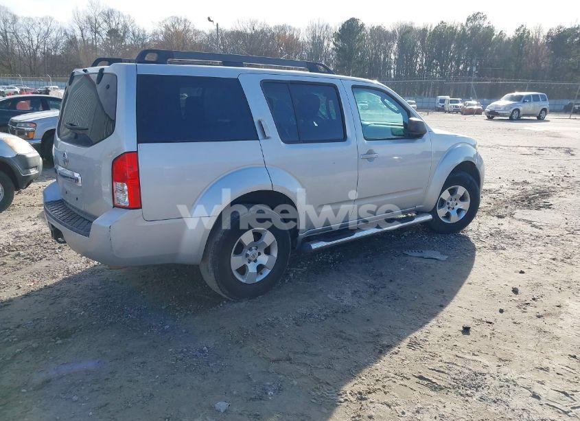 Photo 4 of 2012 Nissan Pathfinder S (VIN 5N1AR1NNXCC626223)