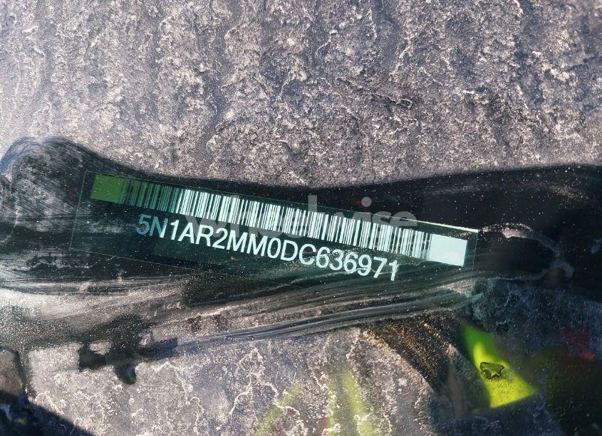 Photo 9 of 2013 Nissan Pathfinder SV (VIN 5N1AR2MM0DC636971)