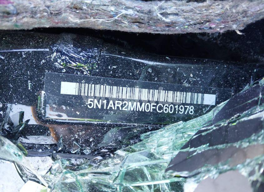 Photo 9 of 2015 Nissan Pathfinder PLATINUM (VIN 5N1AR2MM0FC601978)