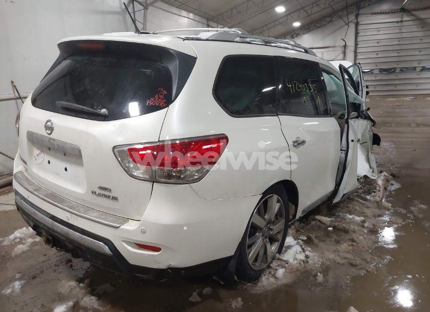 Photo 4 of 2015 Nissan Pathfinder PLATINUM (VIN 5N1AR2MM1FC621382)