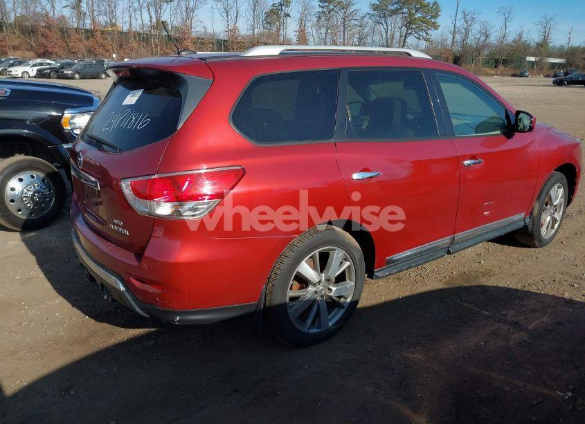 Photo 4 of 2013 Nissan Pathfinder PLATINUM (VIN 5N1AR2MM2DC612509)