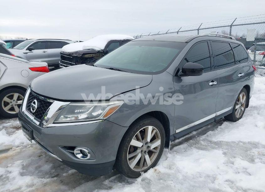 Photo 2 of 2015 Nissan Pathfinder PLATINUM (VIN 5N1AR2MM3FC710127)