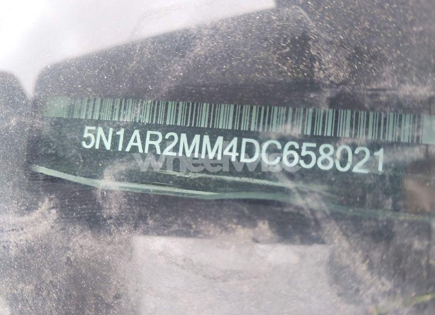 Photo 9 of 2013 Nissan Pathfinder SV (VIN 5N1AR2MM4DC658021)