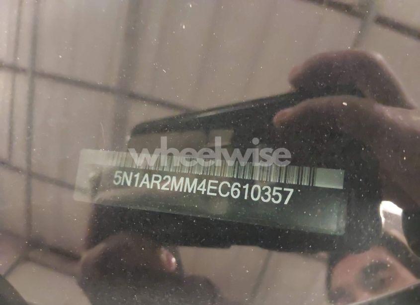 Photo 9 of 2014 Nissan Pathfinder SL (VIN 5N1AR2MM4EC610357)