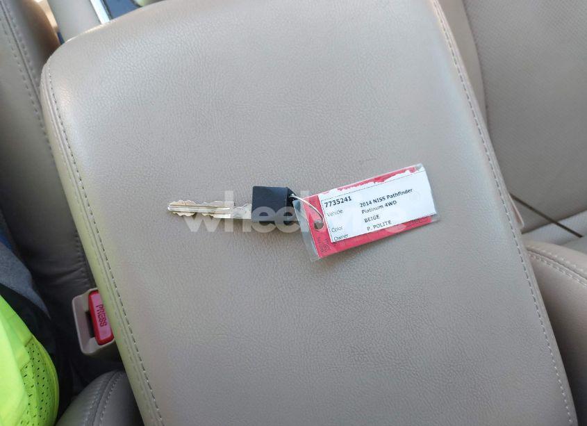 Photo 11 of 2014 Nissan Pathfinder PLATINUM (VIN 5N1AR2MM4EC683034)