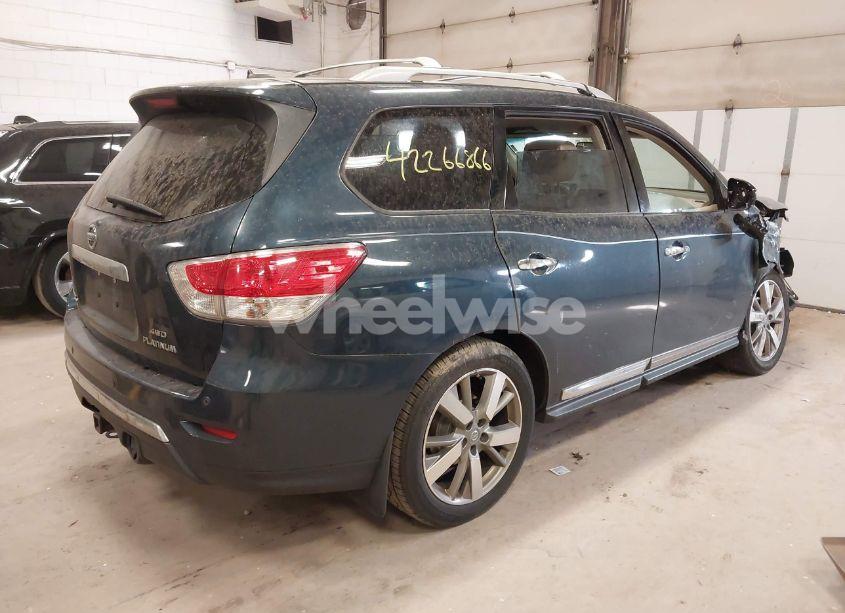 Photo 4 of 2013 Nissan Pathfinder PLATINUM (VIN 5N1AR2MM6DC678500)