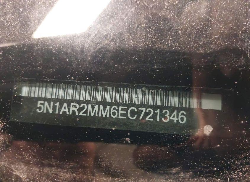 Photo 17 of 2014 Nissan Pathfinder SV (VIN 5N1AR2MM6EC721346)