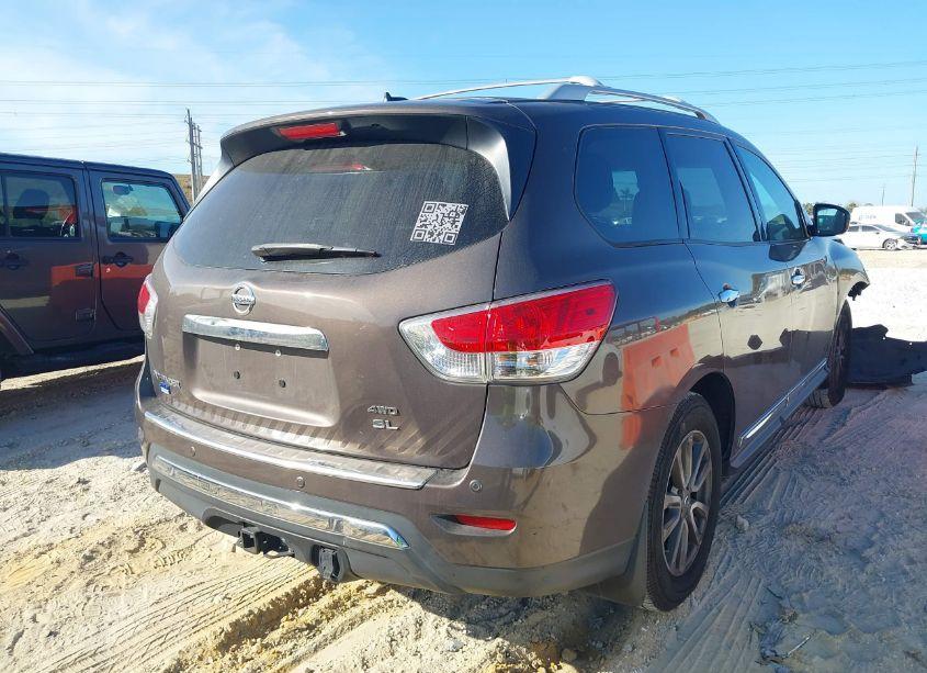 Photo 4 of 2015 Nissan Pathfinder SL (VIN 5N1AR2MM7FC655343)