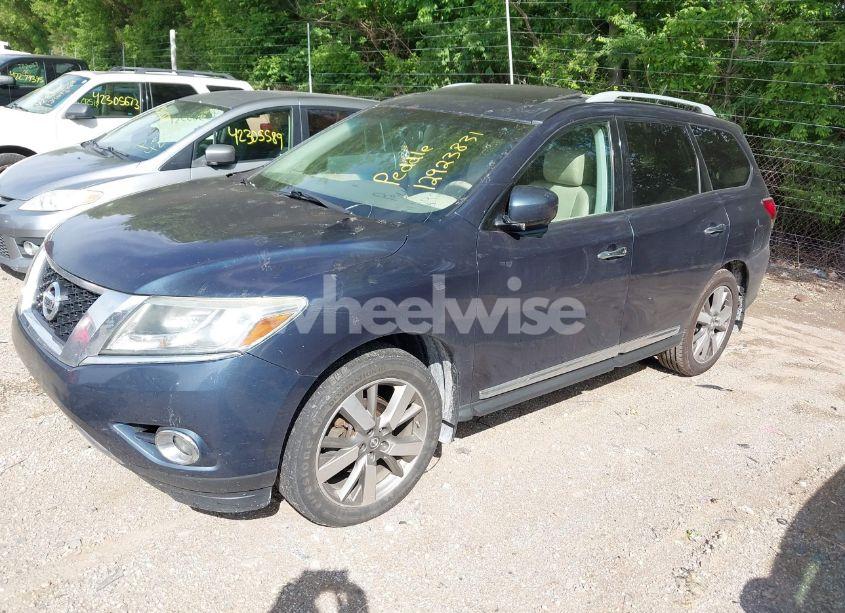 Photo 2 of 2013 Nissan Pathfinder PLATINUM (VIN 5N1AR2MM8DC655963)