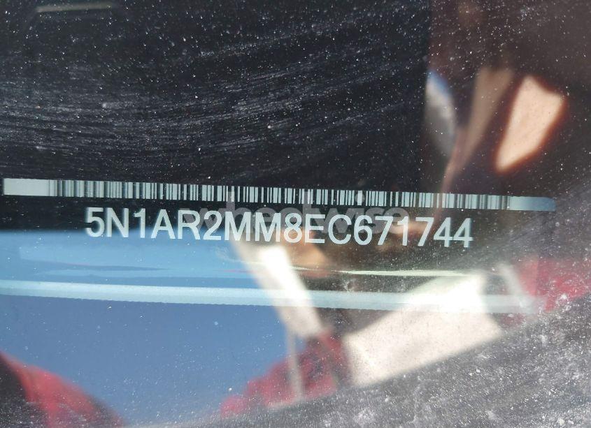 Photo 9 of 2014 Nissan Pathfinder SL (VIN 5N1AR2MM8EC671744)