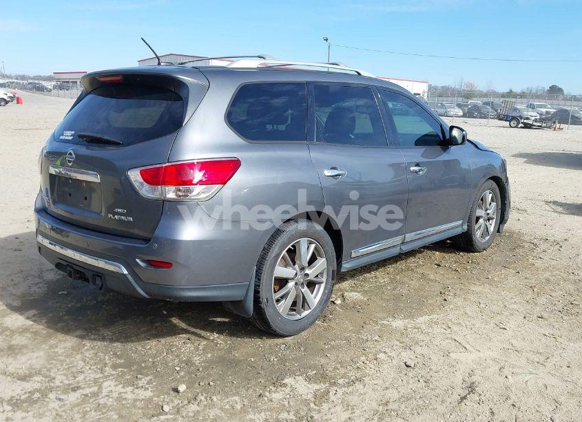 Photo 4 of 2015 Nissan Pathfinder PLATINUM (VIN 5N1AR2MM9FC643274)