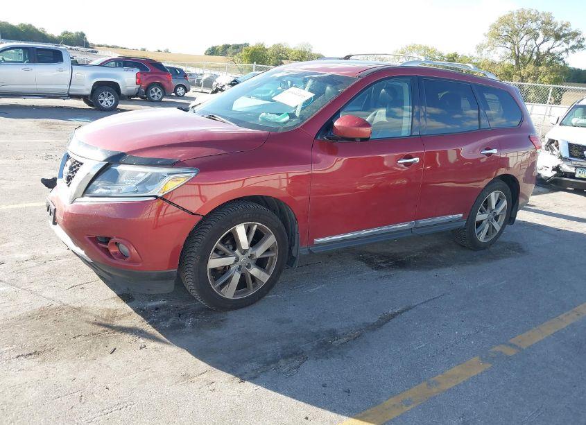 Photo 2 of 2015 Nissan Pathfinder PLATINUM (VIN 5N1AR2MM9FC678204)