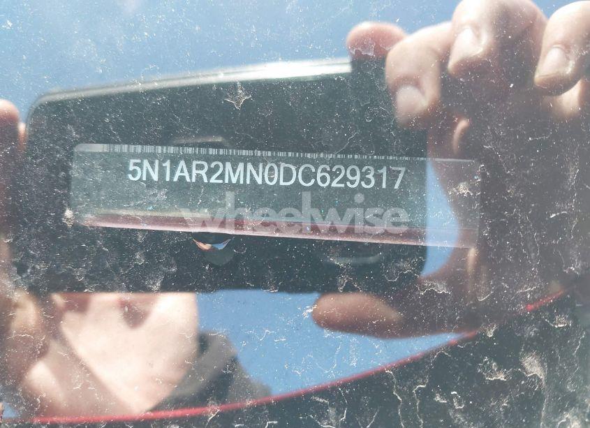 Photo 9 of 2013 Nissan Pathfinder PLATINUM (VIN 5N1AR2MN0DC629317)